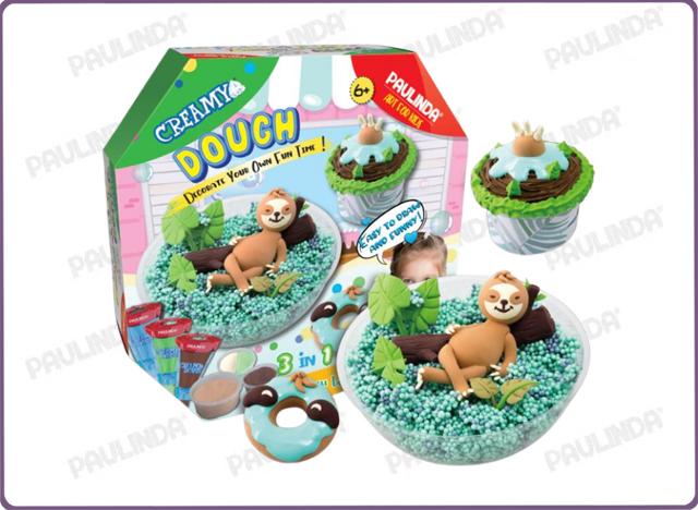 Creamy Dough - Sloth World (3 in 1)