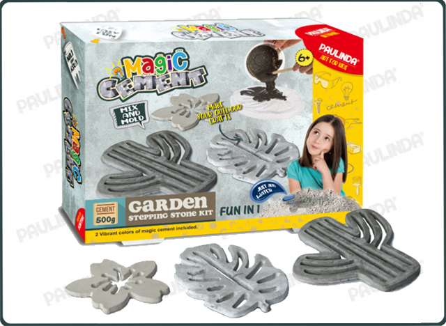 Magic Cement - Garden Stepping Stone Kit (5 in 1)