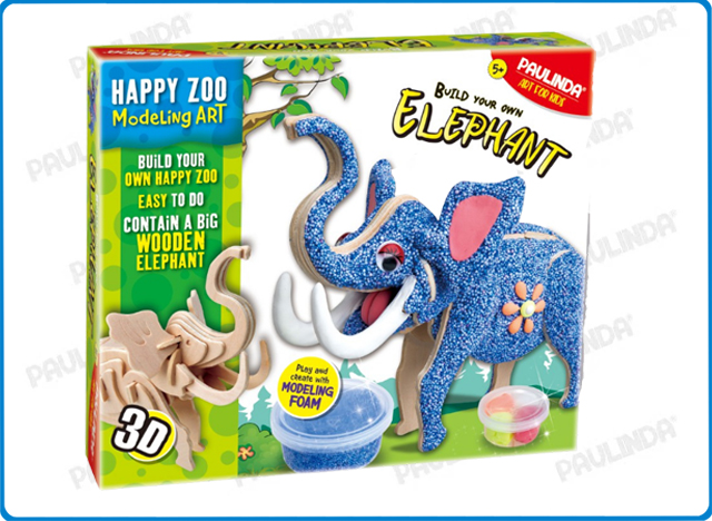 MODELING ART HAPPY ZOO Elephant