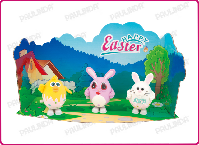 Happy Easter- Jump Eggs 1 x8g 1 x14g 2X28g Super Dough