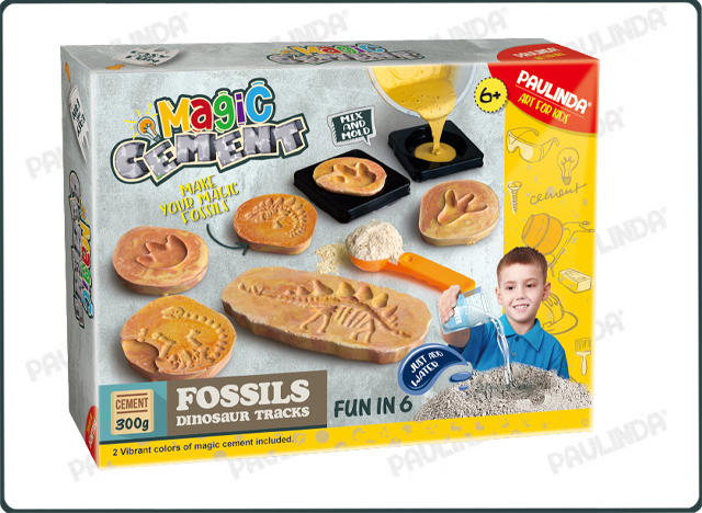 Magic Cement - Fossils Dinosaur Tracks